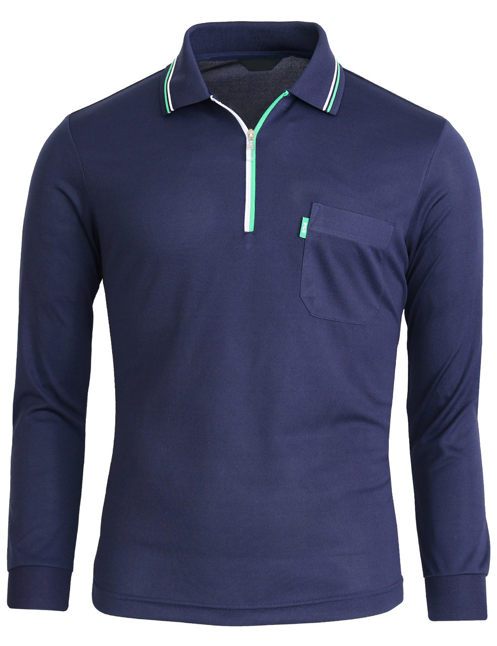 long sleeve dri fit polo