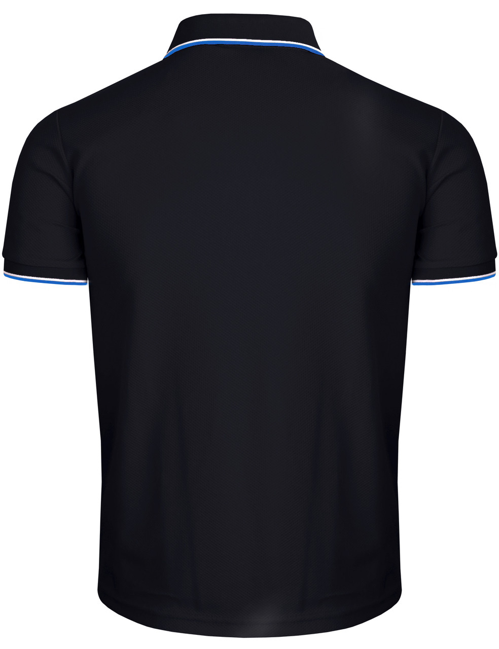 Short Sleeve Dri Fit Point Button Polo Shirt-Unisex