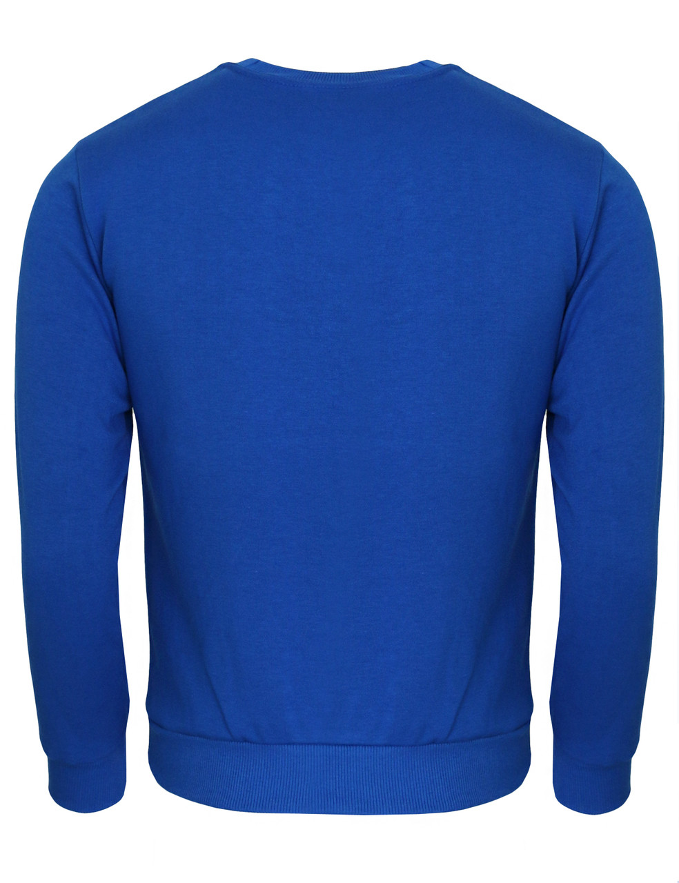 Fleece Crew Neck Basic Long Sleeve T-Shirt-Unisex