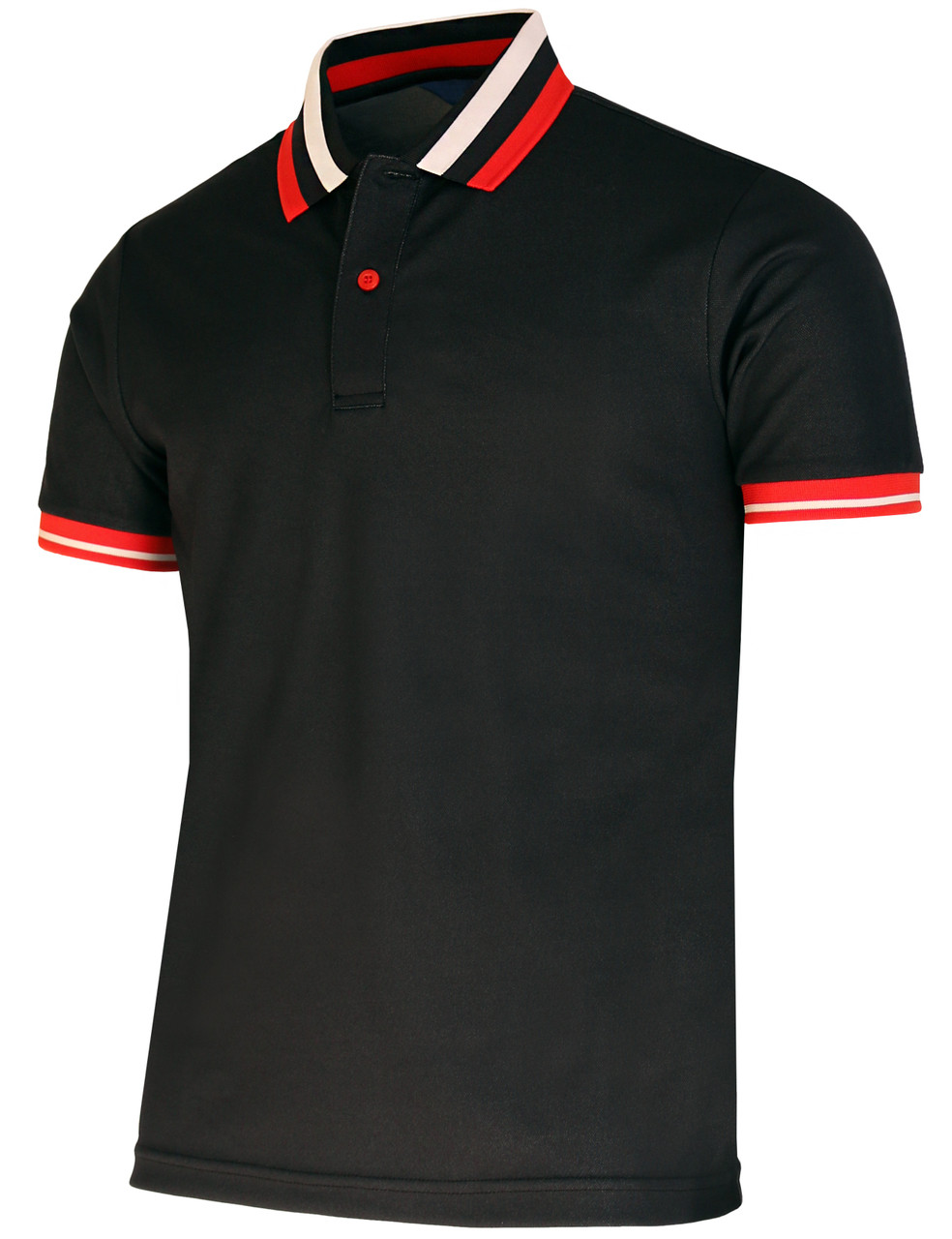 Tシャツ・カットソー ASCLO Checker Collar Polo T Shirt (2color) Short Sleeve Collar Point Polo shirt-Unisex