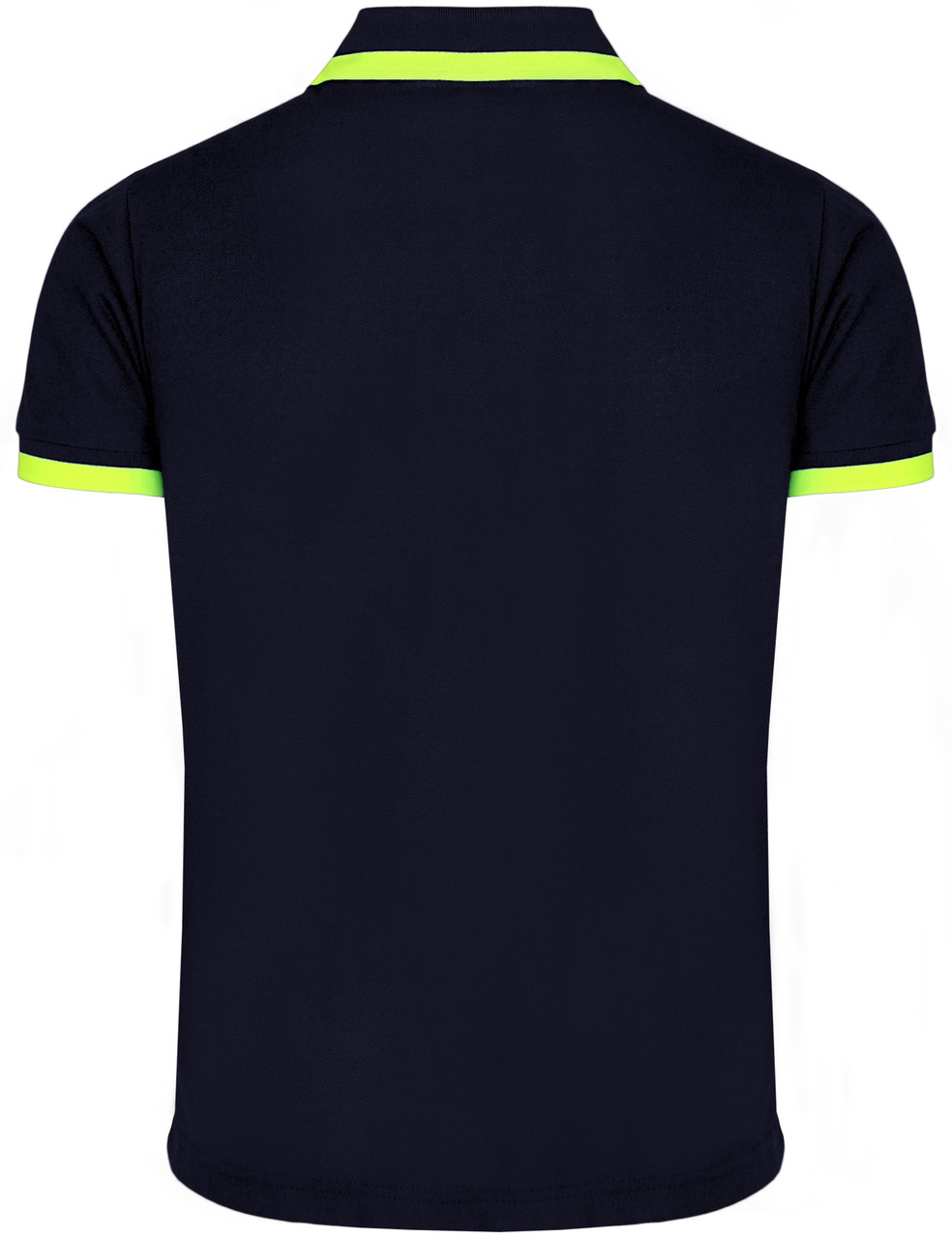 Short Sleeve Fluorescent Color Pique 