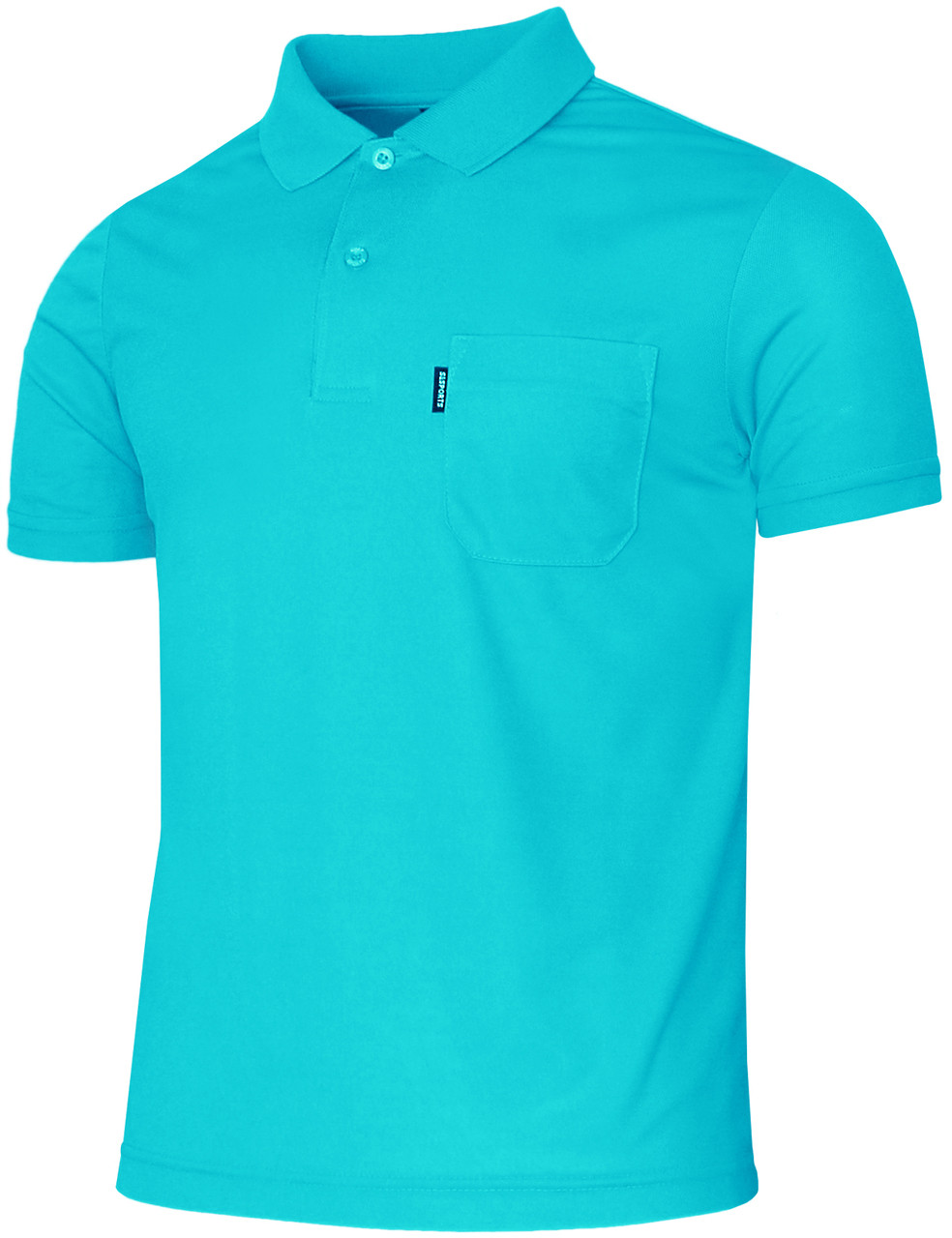 Coolon Polo t-shirt, short sleeve t-shirt, aqua t-shirt polo shirt ...