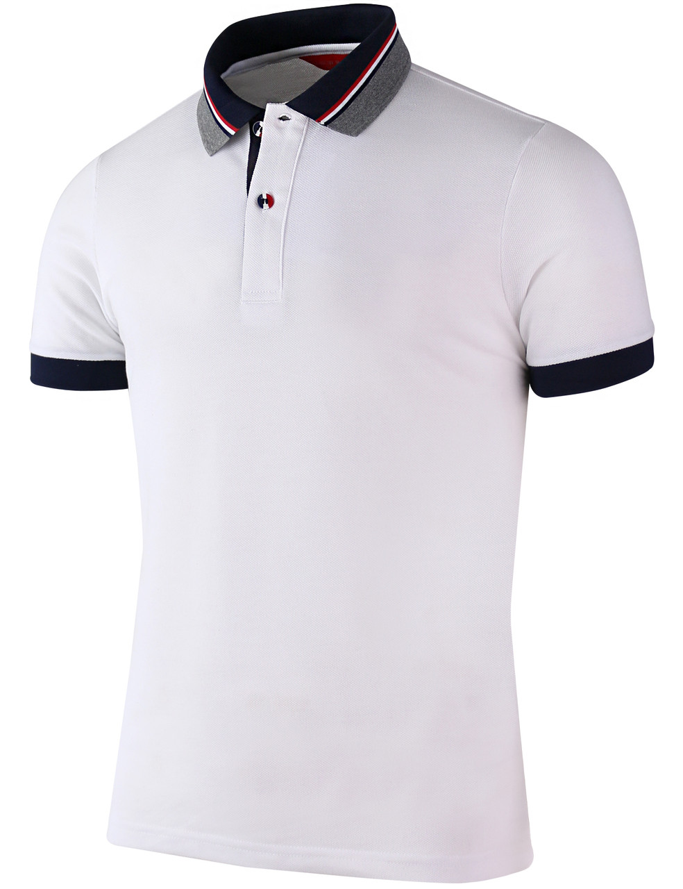 BCPOLO Solid Polo Shirt Short Sleeve Sportswear-5 colors-Unisex