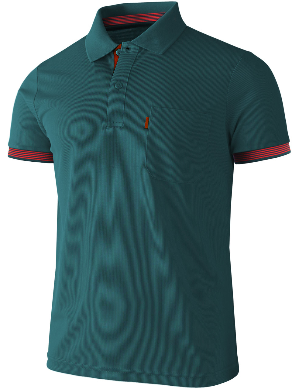  Men 2 Tone Coolon Fabric Polo Collar Short Sleeve Tees  WHITELIGHTGREEN Size L : Clothing, Shoes & Jewelry