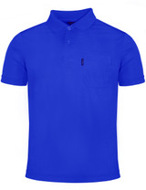 Deep-Blue Polo basic t-shirt short sleeves solid shirt