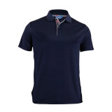 BCPOLO BASIC SHORT SLEEVE NAVY SHIRT CASUAL POLO SHIRT