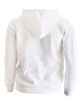 BCPOLO zipper hoodie jumper Zip-Hoodie, Solid Cotton Zip-up hoodie jacket-White