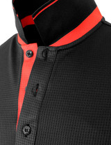 black-collar detail