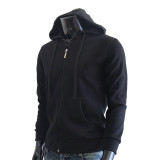 zip hoodie Black hoodie Plain Solid zip up hoodie