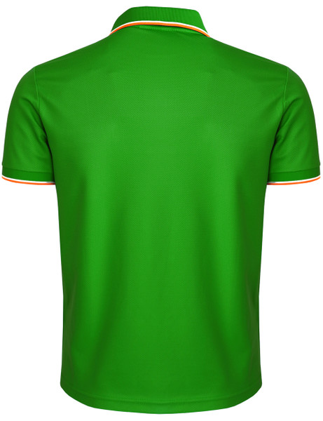 green polo shirts