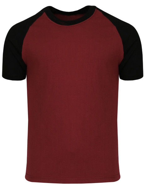 Short Sleeve Raglan Crew Neck T-Shirts 