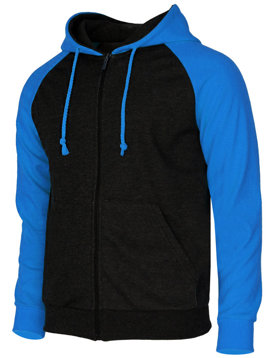 【JEMUT】25SS★ Luna Raglan Balloon Hood Zip-Up Long Sleeve Raglan Hoodie Cotton zip-up Jacket-Unisex