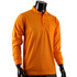 Bcpolo Men's Long Sleeves Cotton Solid Polo Shirt_Orange