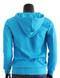 BCPOLO zipper hoodie jumper Zip-Hoodie, Solid Cotton Zip-up hoodie jacket-Blue