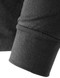 mock neck black-sleeve detail