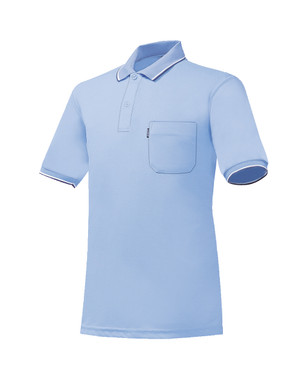 【2plan】Belu Stripe Collar Short Sleeve T-shirt Amazon.com: Men's Polo Shirt, Striped Short Sleeve Cotton