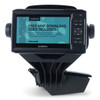 Garmin ECHOMAP UHD 62cv on its mount with the screen showing, front view