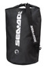 Sea-Doo Dry Bag 25L 269001936 in black with shoulder strap, front view