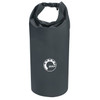 Sea-Doo 10 L dry bag in black, reverse side showing BRP logo