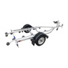 Towrex galvanised single-axle PWC trailer (PWCGAL) with rollers and winch post