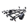 Towrex Eco Roller Double tandem PWC trailer (PWCDBT) in black with rollers