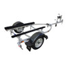 Towrex Spark galvanised trailer (PWCTOY) with carpeted bunks, for Spark and stand-up skis