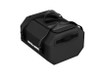Sea-Doo 14 L Cooler Bag 295100965 in black, angled view with strap