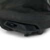 Close-up of the rigid base and LinQ fastener under the 40 L roll-top bag