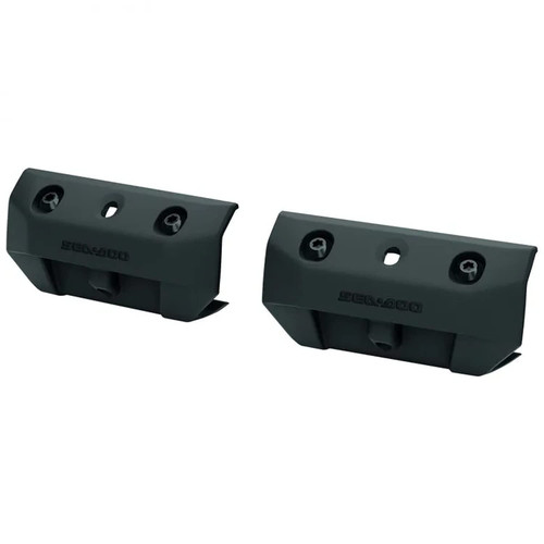 Sea-Doo snap-in fenders installation kit 295100729, pair of grey mounting brackets
