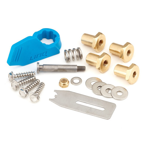 Sea-Doo Marinised LinQ Hardware Kit 295100751 with stainless bolts, springs, washers and bushes