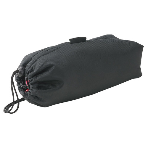Sea-Doo folding anchor nylon storage case with drawstring, closed