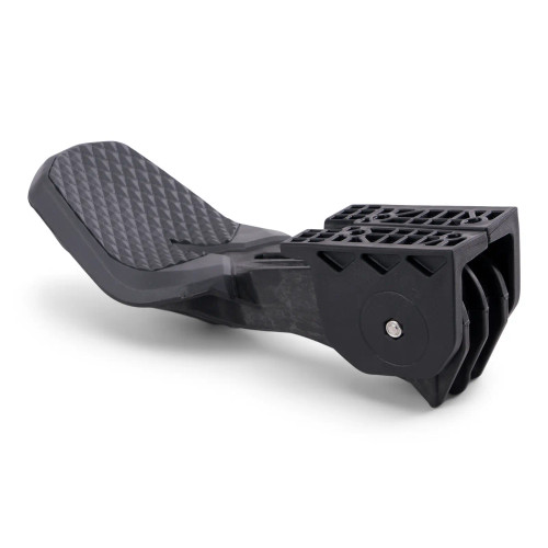 Sea-Doo Spark Boarding Step, angled view showing textured knee pad and transom bracket