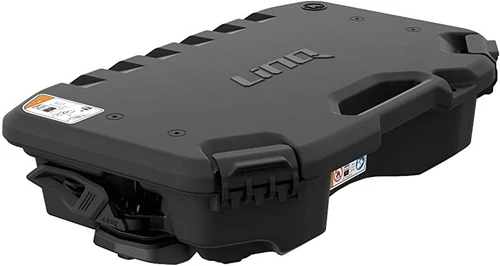 Sea-Doo LinQ Modular Cargo Box 10L 715005494 in black with lid closed