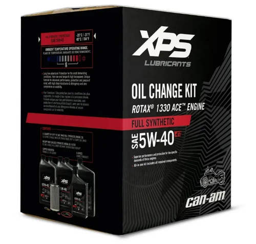 XPS Oil Change Kit - Can-Am Spyder Rotax 1330 ACE (5W-40)