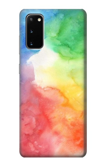 S2945 Colorful Watercolor Case For Samsung Galaxy S20