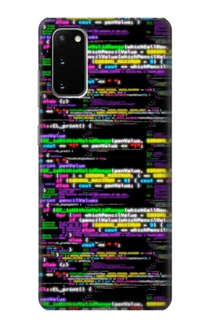 S3420 Coding Programmer Case For Samsung Galaxy S20