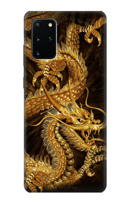 S2804 Chinese Gold Dragon Printed Case For Samsung Galaxy S20 Plus, Galaxy S20+