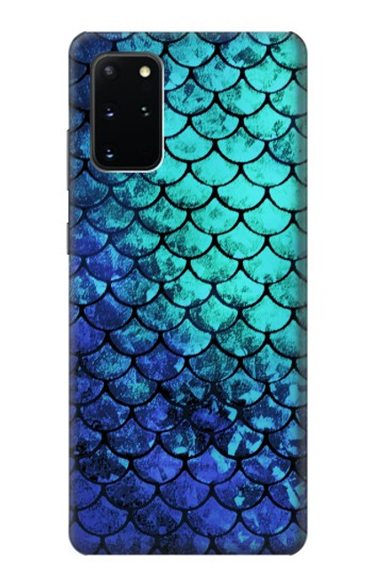 S3047 Green Mermaid Fish Scale Case For Samsung Galaxy S20 Plus, Galaxy S20+