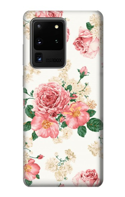 S1859 Rose Pattern Case For Samsung Galaxy S20 Ultra