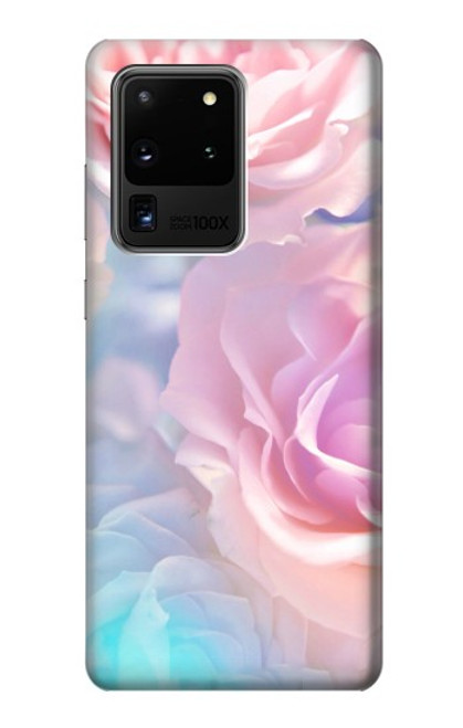 S3050 Vintage Pastel Flowers Case For Samsung Galaxy S20 Ultra