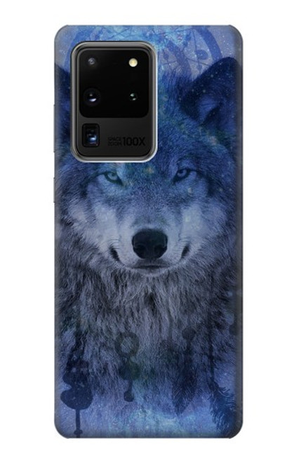 S3410 Wolf Dream Catcher Case For Samsung Galaxy S20 Ultra