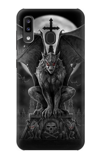 S0850 Gargoyle Devil Demon Case For Samsung Galaxy A20, Galaxy A30