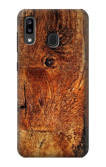 S1140 Wood Skin Graphic Case For Samsung Galaxy A20, Galaxy A30