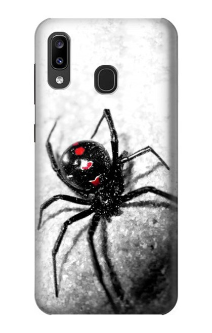 S2386 Black Widow Spider Case For Samsung Galaxy A20, Galaxy A30