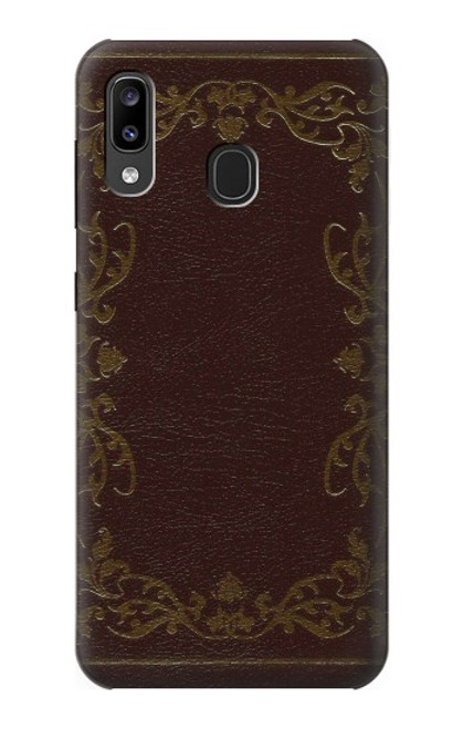 S3553 Vintage Book Cover Case For Samsung Galaxy A20, Galaxy A30