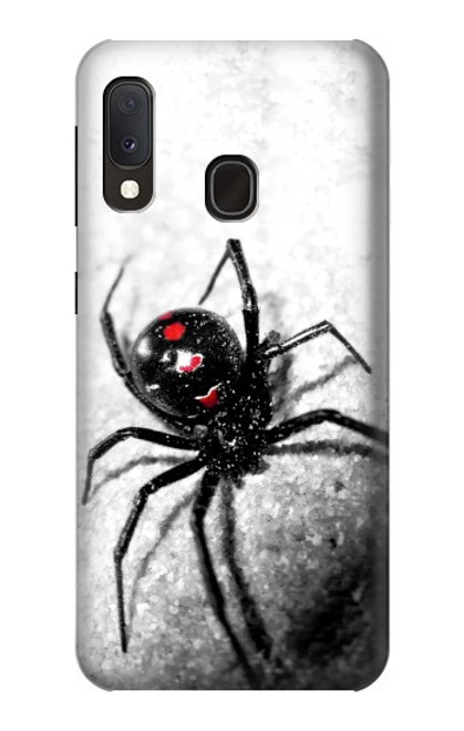 S2386 Black Widow Spider Case For Samsung Galaxy A20e