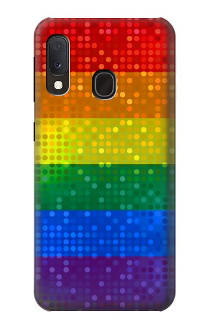 S2683 Rainbow LGBT Pride Flag Case For Samsung Galaxy A20e