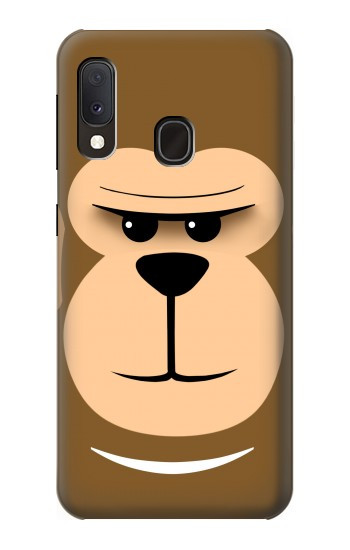 S2721 Cute Grumpy Monkey Cartoon Case For Samsung Galaxy A20e