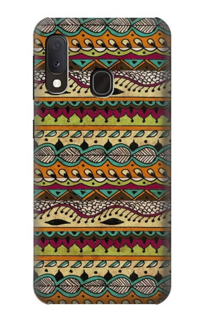 S2860 Aztec Boho Hippie Pattern Case For Samsung Galaxy A20e