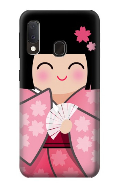 S3042 Japan Girl Hina Doll Kimono Sakura Case For Samsung Galaxy A20e